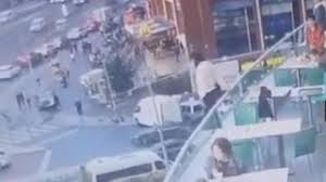 حادثة انتحار مروعة لفتاة من احد المطاعم في اسطنبول 