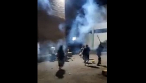 اعتداء ارهابي تنفذه جماعة الحوثي على السجن المركزي في مدينة رداع  (تفاصيل)
