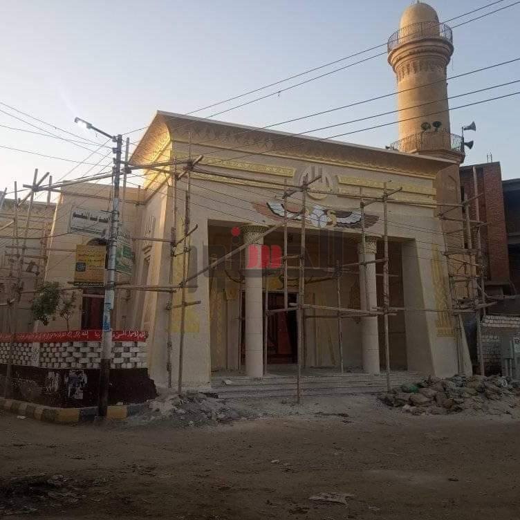 بناء مسجد في مصر يثير غضبا واسعا لأول مرة في تاريخها وتحرك عاجل للسلطات بشأنه .. شاهد بالصور كيف يبدو 