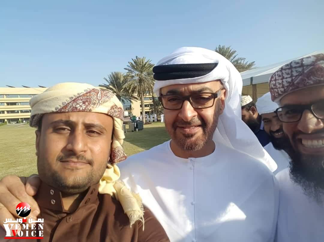 أمجد خالد وبن زايد وبن بريك