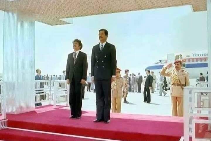 صورة نادرة جدا للرئيس الراحل 
