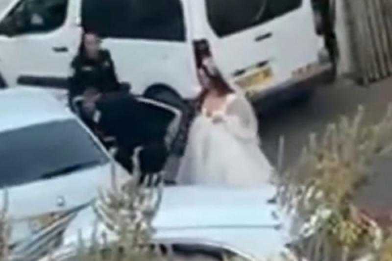 اسرائيل تعتقل عروسا فلسطينية ببدلة الزفاف 